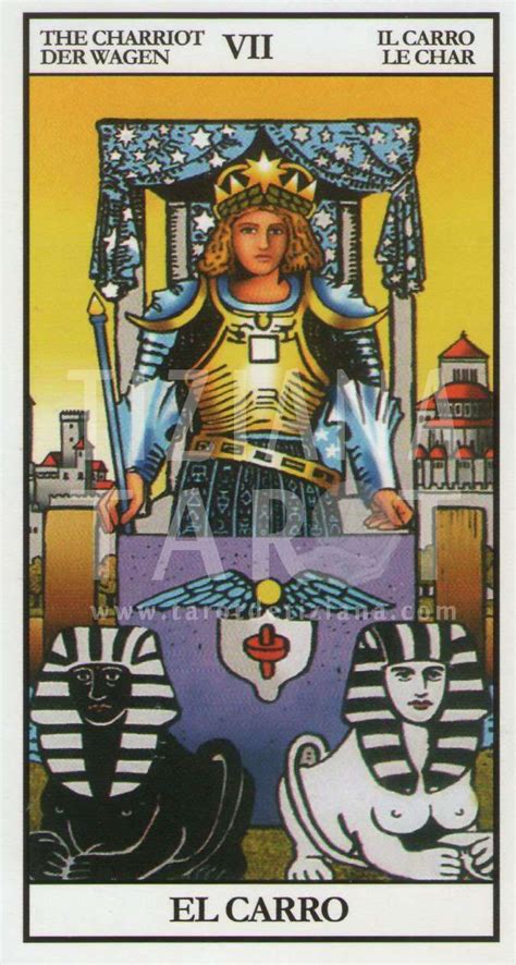 el carro tarot tiziana|El Carro en el Tarot: Significado y Simbolismo